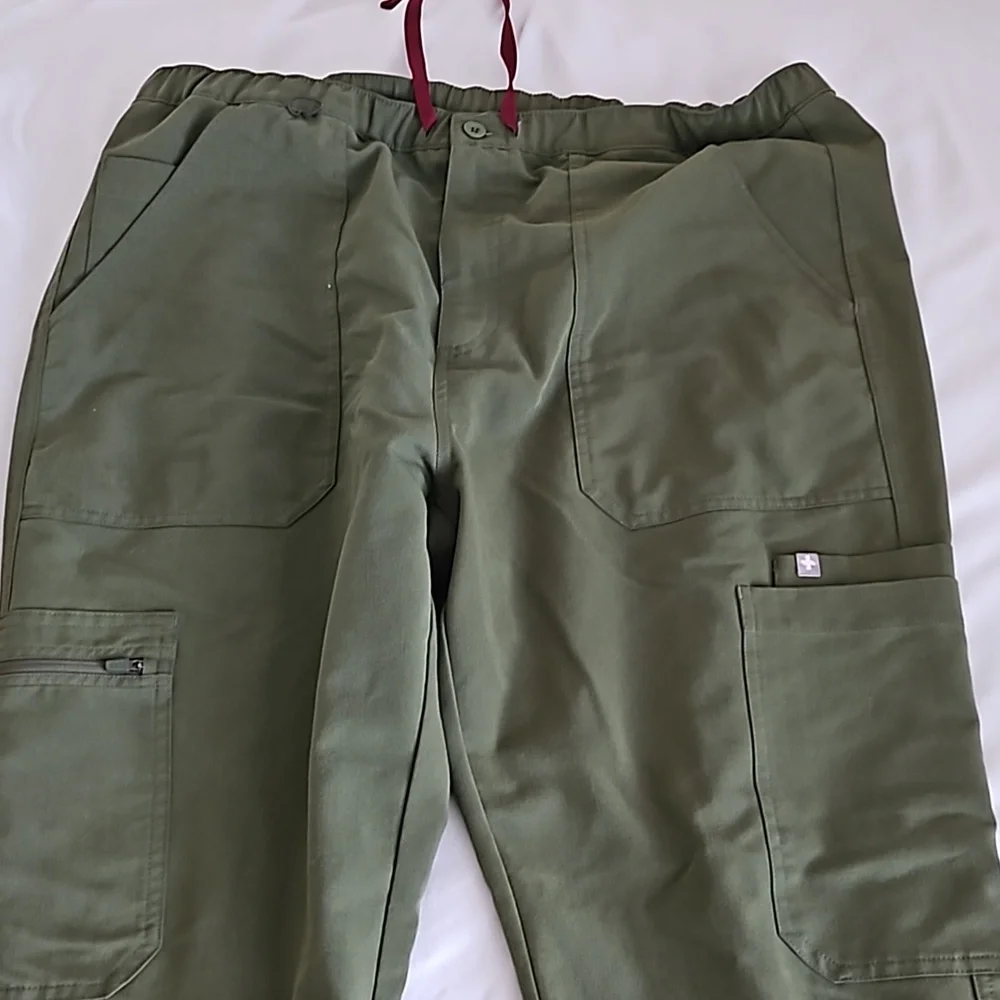 Figs Axim Cargo Long Green Pants Lot Size Men's XL